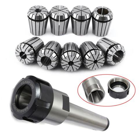 MTB2 MTB3 MTB4 ER25 Morse taper Holder +16PCS ER25 Spring Collet Chuck For CNC Milling Lathe tool Factory sales ► Photo 1/6