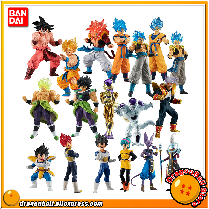 Original BANDAI HIGH GRADE REAL FIGURE Gashapon Toy - Broly Whis Bejita ...