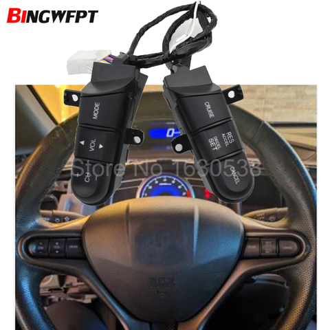 Steering Wheel Audio Control Button 36770-SNA-A12 36770SNAA12 Audio Control Switch Assy For Honda Civic 2006-2008 ► Photo 1/1