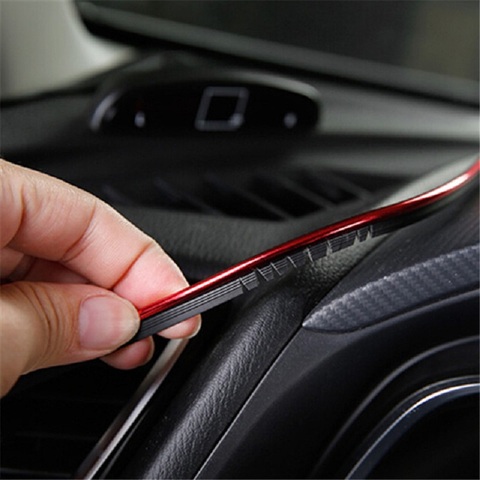 5M Car Interior Decoration Moulding For Audi A3 8V A4 B5 B6 B7 B8 A6 C5 A5 TT Q3 Q5 Q7 80 100 A1 A2 A7 A8 S3 S4 R8 RS ► Photo 1/6