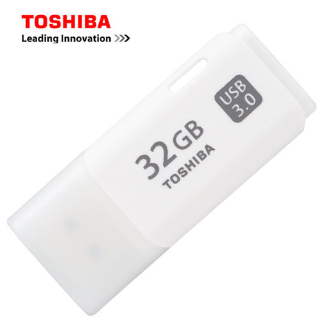 100% Original TOSHIBA U301 USB 3.0 Flash Drive 32GB 64GB Pen Drive Memory Stick Pendrive U Disk White Transmemory Flash Disk ► Photo 1/6