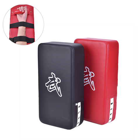 1 pc Taekwondo MMA Hand Kicking Pad PU Leather Training Gear Muay Thai Foot Target S Punching Bag Sand Bag Boxing Pad Fitness ► Photo 1/1