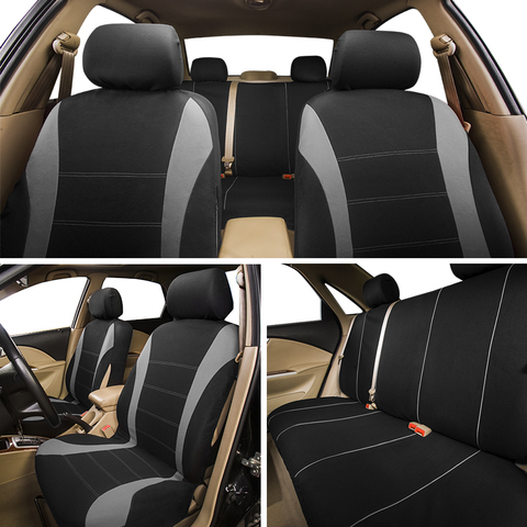 AUTOYOUTH Universal Car Seat Covers 9PCS Full Set Automobile Seat Covers for Crossover Sedan Auto Interior Decoration Protectors ► Photo 1/5