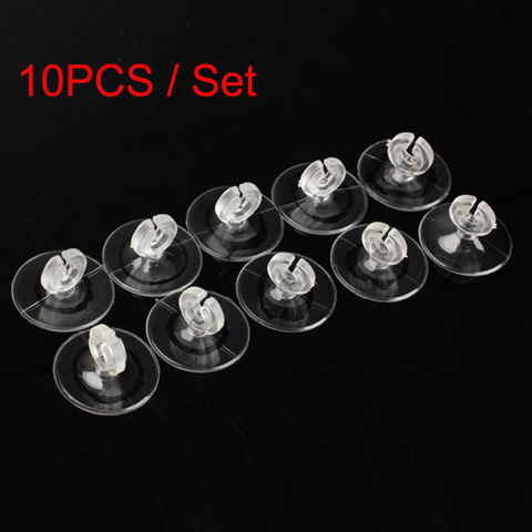 10Pcs Silicone Aquarium Sucker Suction Cup Holder Sucker for Fish Tank Pump Airline Tube 4/6mm Aquatic Pet Supplies ► Photo 1/6