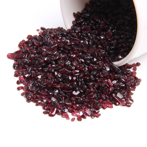 50 G Natural Garnet Chips Stone Undrilled Chips Beads Tiny Nugget Gravel Loose Rock Beads For DIY Making Jewelry Craft Decor ► Photo 1/6