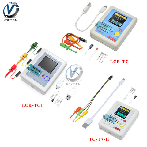 LCR-TC1 LCR-T7 TC-T7-H T7 Display Transistor Tester Multifunctional TFT Backlight Diode Triode Capacitance LCD Screen Meter ► Photo 1/6