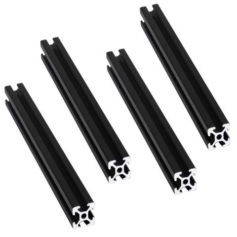 4pcs Black 150-800mm 2022 Aluminum Profile Extrusion Frame for CNC Laser Engraving Machine 3D Printer Camera Slider Furniture ► Photo 1/6