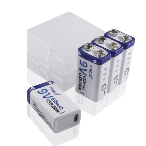 PALO f22 battery usb 9v battery lithium ion li-ion for  microphone ► Photo 1/6