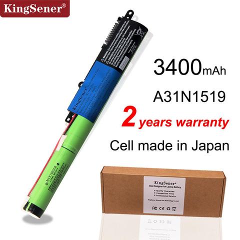 KingSener 3400mAh A31N1519 Battery for ASUS X540 X540L X540LA X540LJ X540S X540SA X540SC X540YA A540 A540LA F540SC R540S R540SA ► Photo 1/6