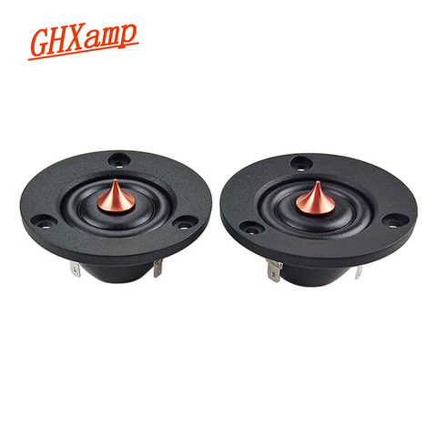 GHXAMP 2 Inch 4ohm 40W Dome Tweeter Speaker Unit Silk Diaphragm Neodymium Treble Car Loudspeaker Home Theater DIY 20W 2PCS ► Photo 1/6