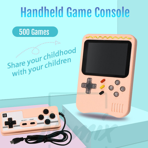 Video Game Console, Handheld Portable Console,  Built-in 400 Retro Games, Support Double Player, Gift For Kids, 2022 New Upgrade ► Photo 1/6