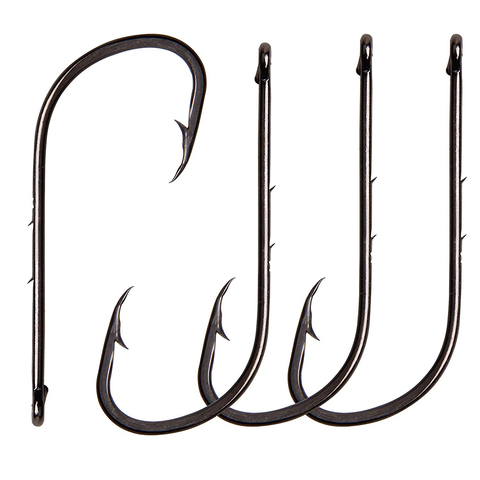 200pcs/lot Barb Fishing Hooks Beak Bait Holder Hook with 2 Baitholder Barbs Jig Fish Hooks 92247 size 1#-6/0 ► Photo 1/4