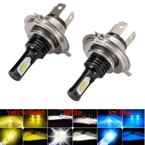 2PCS LED H7 LED Canbus Headlight Bulb 12000LM CSP Chip Mini H11 HB3 HB4 Car Light Cutting Line Headlights 12V 24V Car Styling ► Photo 1/6