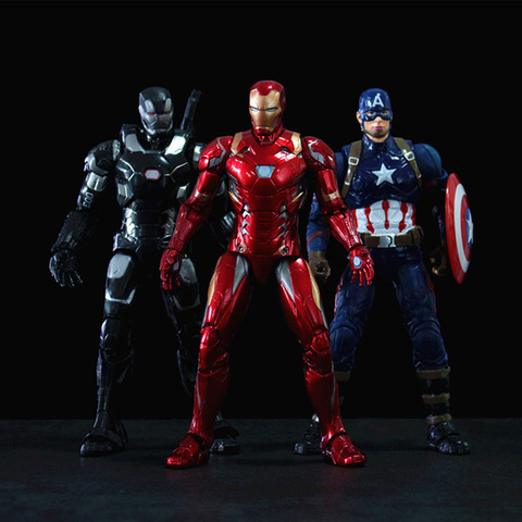 30cm Marvel Avengers Toys Boxed Spiderman Captain America Thor
