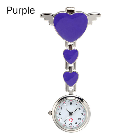 Nurse Pocket Watches Round Dial Quartz Angel Band Brooch Doctor Hanging Watches SUB Sale ► Photo 1/6