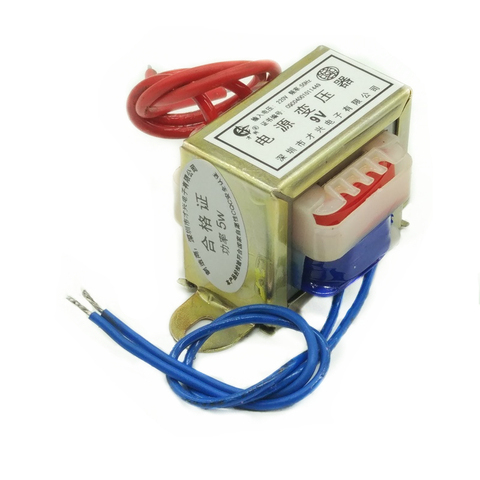 AC6V 9V 12V 15V 18V 24V 30V 36V 220v110v Output Voltage 20W EI Input 220V/380V 50Hz Single/dual voltage copper power transformer ► Photo 1/6