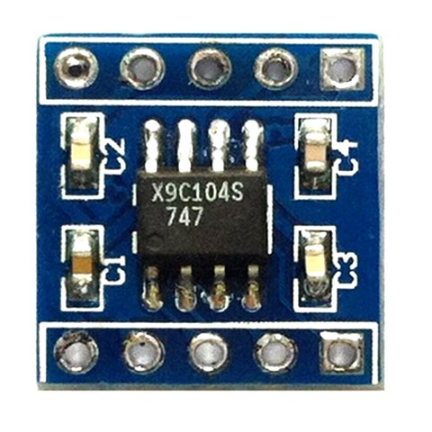 X9c104 Digital Potentiometer Module 100th Order Digital Potentiometer Adjusting Bridge Balance Sensor ► Photo 1/3