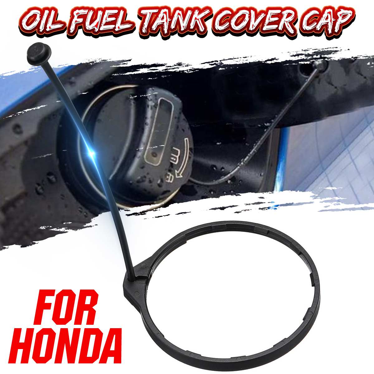 Car Oil Fuel Cap Tank Cover Line Ring Petrol Diesel For Honda Civic CRV Accord Jazz City Odyssey Crosstour For Acura ► Photo 1/6