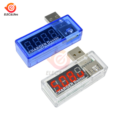 DC 3.5-7.0V 0-3A USB Current Voltage Tester Volt Current Voltage Doctor Charger Tester Meter Mobile Power Detector Battery Test ► Photo 1/6