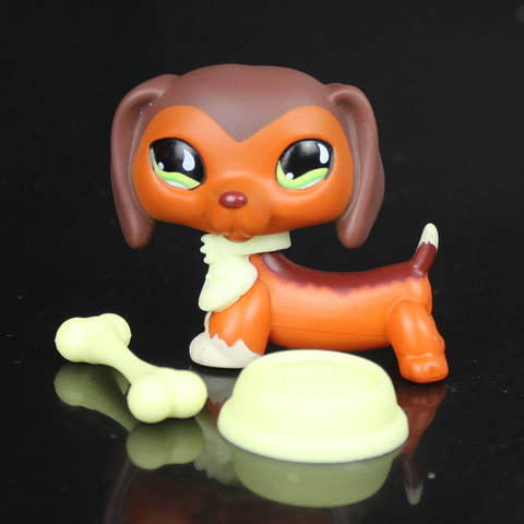 YASMINE Pet Shop Tan Brow Dachshund Dog Accessories lps #675 ► Photo 1/5