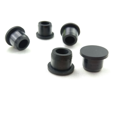 Silicone plugs Flat head Reserved hole plugging Panel Kongsai Hole cover Decorative cap Dust plug waterproof seal plugs 6mm7mm8m ► Photo 1/6