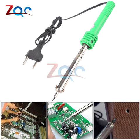 PCB 60W 220V Soldering Welding Iron Tool Heat Pencil Electronic Soldering Welding Iron Tool Random Color EU Plug ► Photo 1/6
