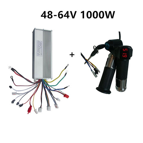 48-64V 1000W/1500W electric bike controller box dual mode & twist throttle for electric bicycle/Scooter/Motorcycle motor ► Photo 1/6
