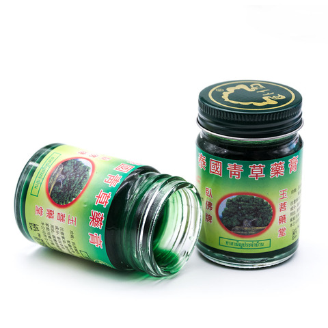 50g/pc New 2022 Thailand Herbal Cream Cold Headache Balm Pain Ointment Refresh Oneself Influenza Cold Headache Dizziness Summe ► Photo 1/6