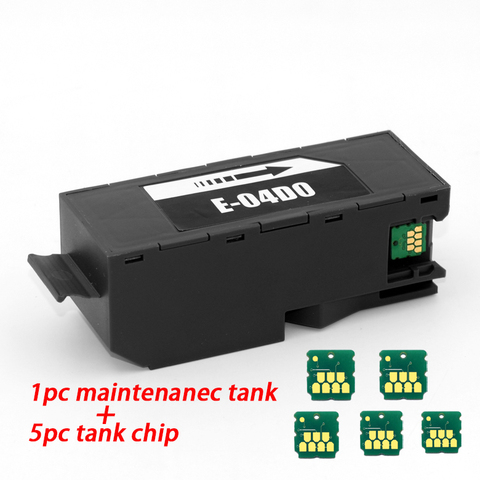 C13T04D000 T04D0 Maintenance  Tank Box For Epson ET-7700 ET-7750 L7180 L7160  L7188 EW-M770T EW-M770TW EW-M970A3T Waste ink Tank ► Photo 1/6