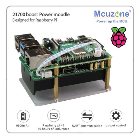 21700 charge and boost PowerBank, 5V2A 5V4A dual controlled output UART communication, Raspberry Pi 4B 5V3A, NVIDIA Jetson 5V4A ► Photo 1/6