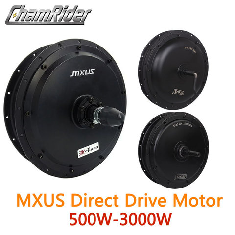 36V 48V 250W 350W High Speed Brushless Gear Hub Motor E-bike Motor Front Wheel Drive MXUS XF07 ► Photo 1/6