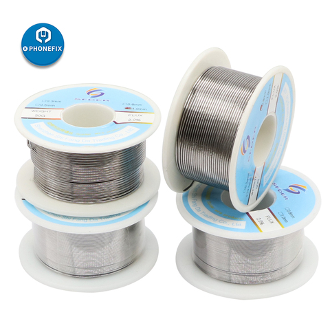 No-Cleaning Melt Rosin Core Solder Wire Welding Flux 2.0% Iron Soldering Wire for Phone PCB Electronic Components Welding Repair ► Photo 1/6