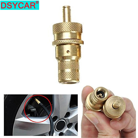 DSYCAR 1Pcs 4WD Universal Brass off the Road Automatic Tire Deflators Accessories Kit 6-30 PSI Adjustable  bleeder Set 6-30 PSI ► Photo 1/6