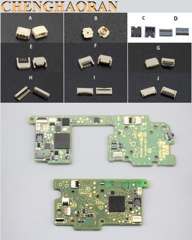 10pc Imported Repair parts For Nintendo Switch JOY-CON Controller PCB board parts FPC Connector and Micro Switch buttons joy con ► Photo 1/6