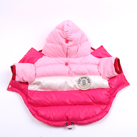 Winter Dog Clothes Dog Cat Warm Coat  Jacket Waterproof  Splice Pet Puppy Winter Hoodie Outfit 6 Colours 8 Sizes ► Photo 1/6