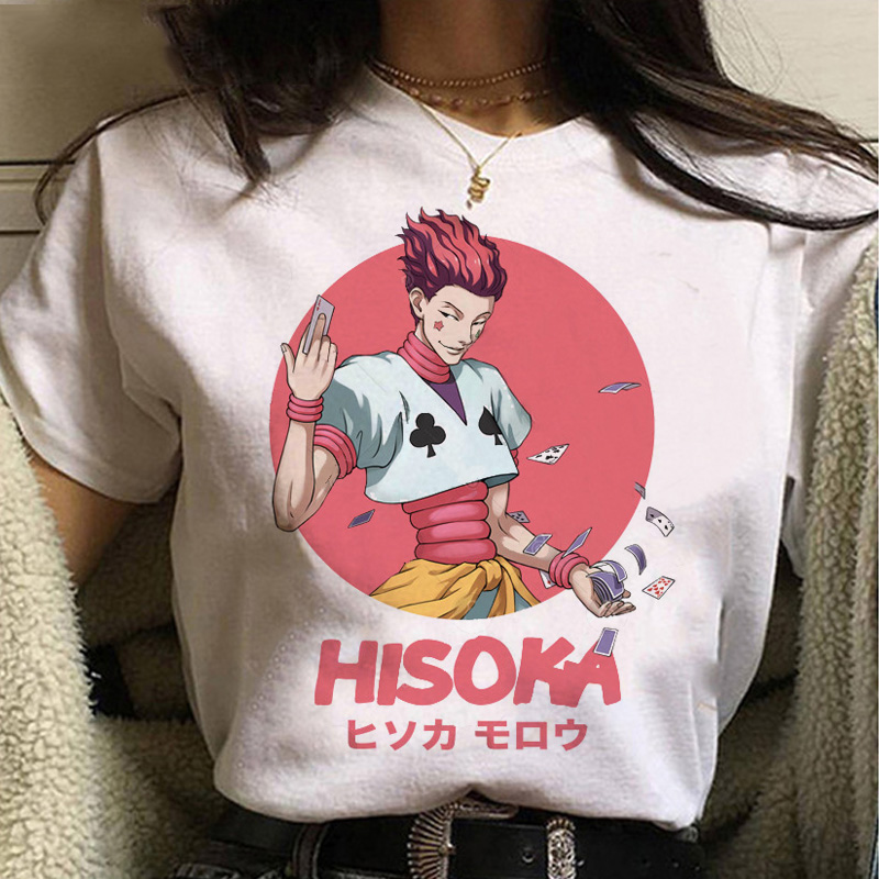 Anime HUNTER×HUNTER Hisoka 3D Print T-Shirt Unisex Short Sleeve Tee Tops Cosplay