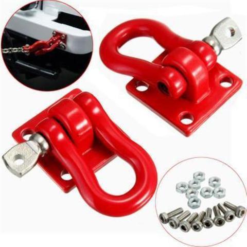 50% HOT SALES！！！A Pair 1/10 Scale Trailer Buckles Hooks Accessory for RC Truck Crawler Climber ► Photo 1/6