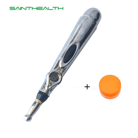 Electronic acupuncture pen Electric meridians Laser Acupuncture machine Magnet Therapy instrument Meridian Energy Pen massager ► Photo 1/6