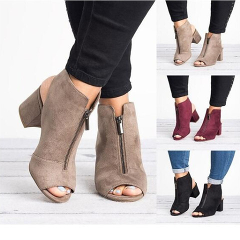 Hot Europe Women Sandals High-heel Shoes Woman 2022 Spring Summer Fashion Sexy Casual Fish Mouth Wedge Sandals Plus Size 34-43 ► Photo 1/6