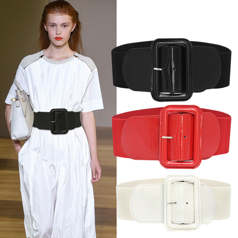 Black Corset Belt, Wide Belts for Women