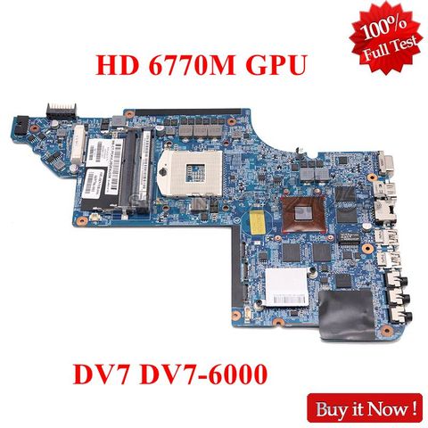 Nokotion Mainboard 639391-001 For HP Pavilion DV7 DV7-6000 laptop motherboard HM65 DDR3 HD 6770M Tested ► Photo 1/1