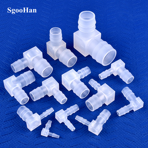 5~200pcs 14~3.2mm PP Reducing Elbow Connectors Aquarium Tank Air Pump Aerator Hose Pagoda Joint Garden Irrigation Pipe Fittings ► Photo 1/6