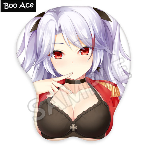 Azur Lane - Eugen Anime 3D Mouse Pad with gel Wrist Support ► Photo 1/6
