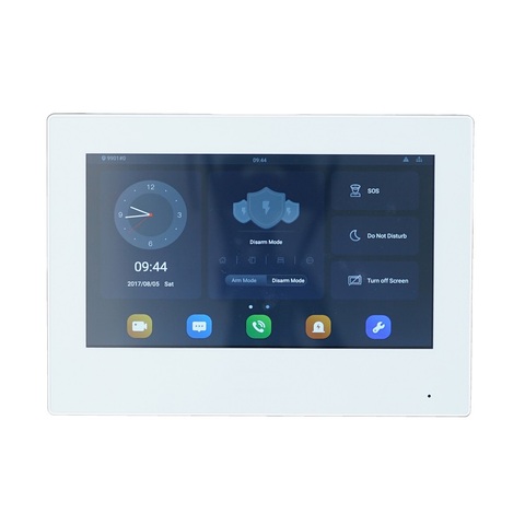 DH Logo VTH5321GW-W 802.3af PoE Android 7-inch digital indoor monitor, Video Intercom monitor,wired doorbell monitor ► Photo 1/6