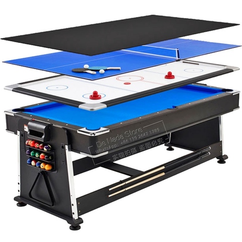 Multi Function 7ft Tennis Pool Table Indoor Sports Amusement Park Equipment Dinning Table Pingpong Table Air Hockey Table ► Photo 1/1