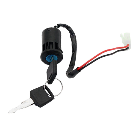 Ignition Key Switch with 2 keys Lock, for Electrical Scooter On/Off Car Trike Motorcycle ► Photo 1/6