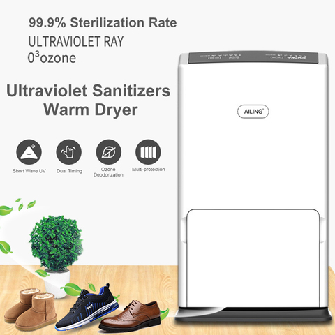 220V 3 in 1 Household Shoe Dryer UV Disinfection Sterilization Timing Fast Drying Smart Ozone Deodorizer Shoe Racks Organizers ► Photo 1/5