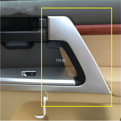 For Toyota Land Cruiser 200 LC200 Fj200 2008 2009 2010 2011 2012 2013 2014 2015 2016 2017  Door Armrest Glass Switch Trim Cover ► Photo 1/6