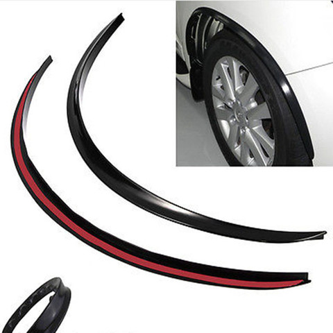 4x Car Wheel Arch Trim Fender Flare Wheel Eyebrow Protector Sticker Rubber Strip ► Photo 1/6