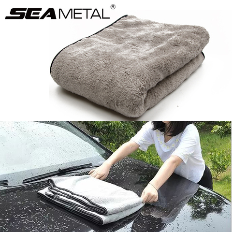 Microfiber Towel Car Wash Accessories 100X40cm Super Absorbency Car Cleaning Cloth Premium Microfiber Auto Towel One-Time Drying ► Photo 1/6